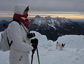 Salita invernale da Plassa di Zambla Alta al Rifugio Capanna 2000 in Alpe Arera con freddo e gelo il 3 gennaio 2010 - FOTOGALLERY